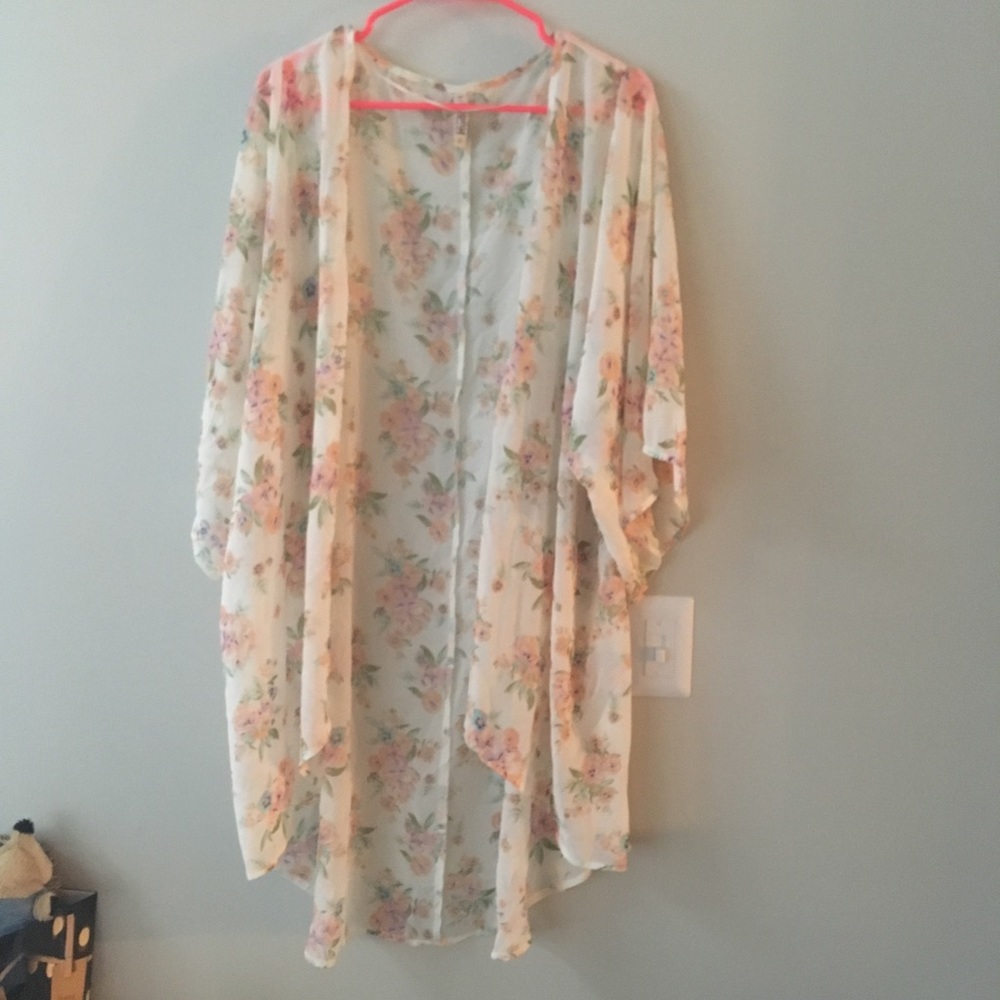 Floral kimono